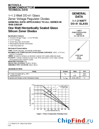 Datasheet 1N4728A manufacturer Motorola