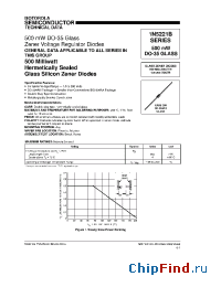 Datasheet 1N5258B manufacturer Motorola