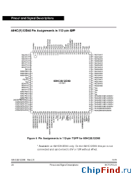 Datasheet 68HC12D60 manufacturer Motorola