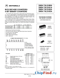 Datasheet 74LS160 manufacturer Motorola