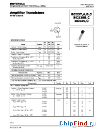 Datasheet BC238B manufacturer Motorola