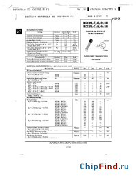 Datasheet BCX78-7 производства Motorola