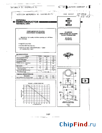 Datasheet BD311NPN manufacturer Motorola