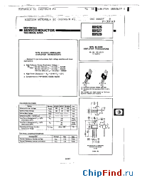 Datasheet BD525 manufacturer Motorola