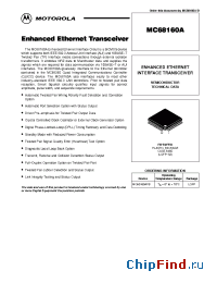 Datasheet KMC68MH360RC25L производства Motorola