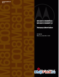 Datasheet KMC908MR32VB производства Motorola