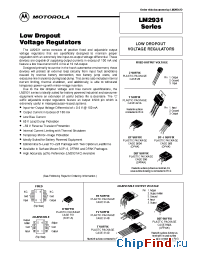 Datasheet LM2931AD-5.0 manufacturer Motorola