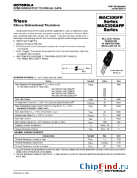 Datasheet MAC320-10FP manufacturer Motorola