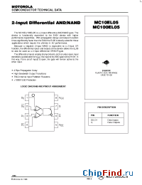 Datasheet MC100EL05D производства Motorola
