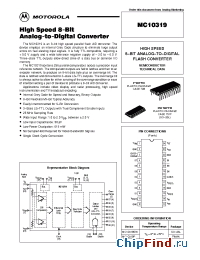 Datasheet MC10319P manufacturer Motorola