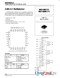 Datasheet MC10E171FN manufacturer Motorola