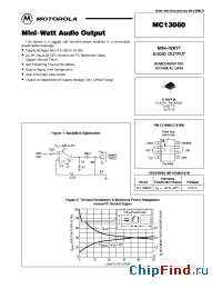 Datasheet MC13060D производства Motorola