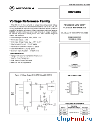 Datasheet MC1404P manufacturer Motorola