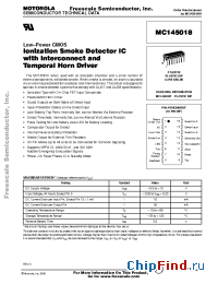 Datasheet MC145018 manufacturer Motorola