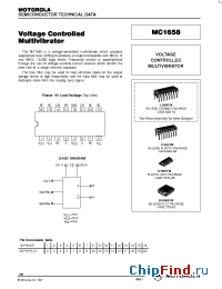 Datasheet MC1658L manufacturer Motorola