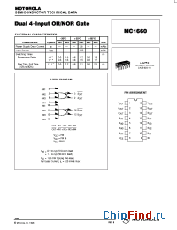 Datasheet MC1660L manufacturer Motorola