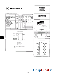 Datasheet MC1690 manufacturer Motorola