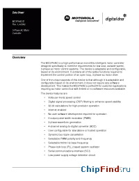 Datasheet MC3PHACLIC manufacturer Motorola