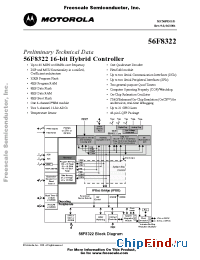Datasheet MC56F8322VFA60 manufacturer Motorola