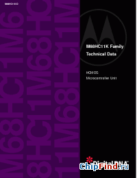 Datasheet MC68HC11KS1CFN2 manufacturer Motorola