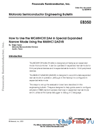 Datasheet MC68HC812A4 производства Motorola