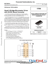 Datasheet MPC17550EV manufacturer Motorola