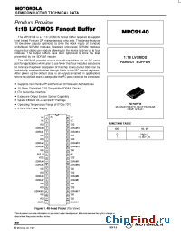 Datasheet MPC9140 manufacturer Motorola