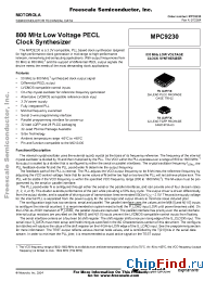 Datasheet MPC9230 manufacturer Motorola