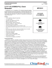 Datasheet MPC9331 manufacturer Motorola