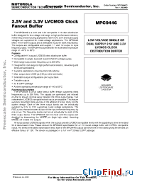 Datasheet MPC9446 manufacturer Motorola
