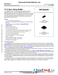 Datasheet MPC962308D-5HR2 manufacturer Motorola