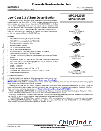 Datasheet MPC962309D-1R2 manufacturer Motorola