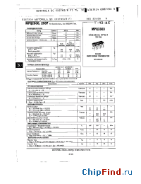 Datasheet MPQ3303 manufacturer Motorola