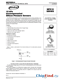 Datasheet MPX10 manufacturer Motorola