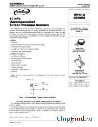 Datasheet MPX12GS manufacturer Motorola