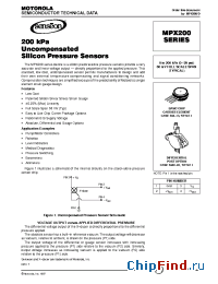Datasheet MPX200 manufacturer Motorola
