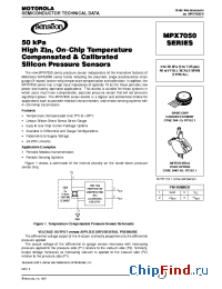 Datasheet MPX7050GVS manufacturer Motorola