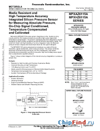 Datasheet MPXAZ6115AC6T1 manufacturer Motorola