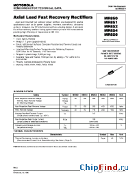 Datasheet MR850 manufacturer Motorola