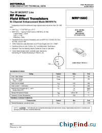 Datasheet MRF166C manufacturer Motorola