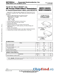 Datasheet MRF21090R3 manufacturer Motorola