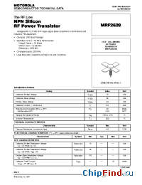 Datasheet MRF2628 производства Motorola