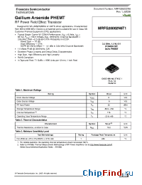 Datasheet MRFG35002N6T1 производства Motorola
