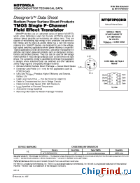 Datasheet MTSF2P03HD manufacturer Motorola