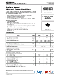 Datasheet MURS120T3 manufacturer Motorola