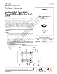 Datasheet PC33982FC manufacturer Motorola