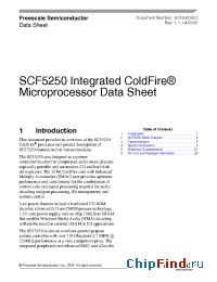 Datasheet SCF5250PV120 manufacturer Motorola