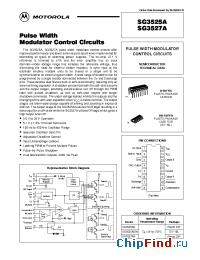 Datasheet SG3525A manufacturer Motorola