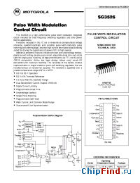 Datasheet SG3526N manufacturer Motorola