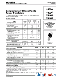 Datasheet TIP30C manufacturer Motorola